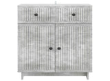 Sideboard Concrete Grey 66 x 34.5 x 90 cm Engineered Wood 893948