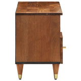 TV Cabinet 100x33x46 cm Solid Wood Mango 358302