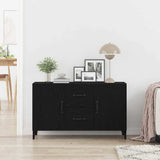 Sideboard Black Oak 100 x 36 x 60 cm Engineered Wood 862762