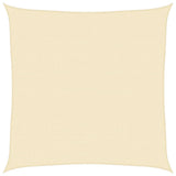 Sunshade Sail 160 g/m Cream 6x6 m HDPE 311169