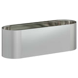 Raised Garden Bed Galvanised Steel 120 x 40x 40 cm 8011689