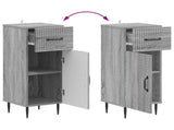 Bathroom Storage Cainet HAARLEM Grey Sonoma 30 x 31 x 80 cm 896831