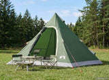 Tipi Tent Water-Resistant 3-Person Green 42042206