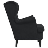 Armchair Black Velvet 42012826