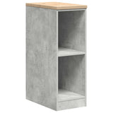 Garage Cabinets 2 pcs Concrete Grey Engineered Wood 3328263