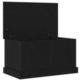 Storage Box Black oak 70 x 40 x 38 cm Engineered Wood 862826