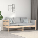 ZNTS Day Bed without Mattress Solid Wood Pine 90x190 cm Single 820307