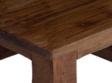 Stool Natural 26 x 26 x 26 cm Mahogany Wood 42012393