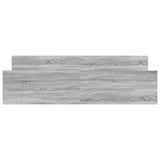 Bed Frame without Mattress Grey Sonoma 160x200 cm 3203766