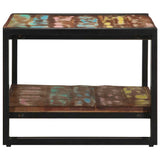 Coffee Table Multicolour 70x50x38 cm Solid Wood Reclaimed 4102720