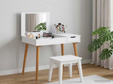 Dressing Table FAUSKE White 76 x 50 x 78 cm 42040687