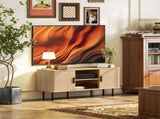 TV Stand Cabinet for TVs up to 55 Inches, TV Unit with Storage Shelves and Cupboard for Living Room, T3398P553468