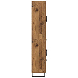 Highboard Old Wood 69.5 x 34 x 180 cm Engineered Wood 3415609