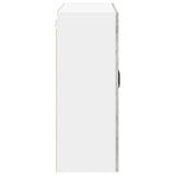 Wall Glass Cabinet LUCCA Concrete Grey 80 x 31 x 80 cm 885068