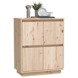 Sideboard 60x34x75 cm Solid Wood Pine 813375