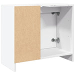 ZNTS Sink Cabinet White 63x29x55 cm Engineered Wood 848129