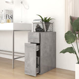 Apothecary Cabinet Concrete grey Engineered wood Compact 804215