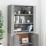 Highboard Grey Sonoma Engineered Wood 3185365