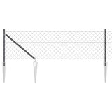 Welded Wire Fence with Spikes 10 x 0.4 m 3351182