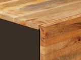 Sideboard 2 pcs Brown 60 x 33 x 75 cm Solid Mango Wood 3310100