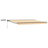 Electric Retractable Awning 4 x 2 m Polyester with PU coating 3421980