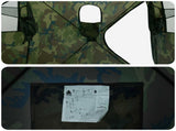 Hunting Tent Camouflage 143 x 143 x 165 cm Polyester and Steel 42028725
