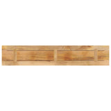 Table Top 180x20x3.8 cm Rectangular Solid Wood Rough Mango 371366