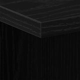 Bedside Cabinet 2 pcs Black Oak 35 x 35 x 55 cm Engineered Wood 862618