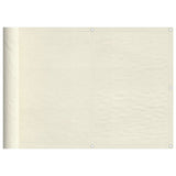 Balcony Screen Cream 75x1000 cm 100% Polyester Oxford 4000195