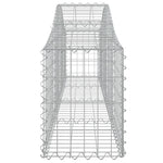 Arched Gabion Basket 200x30x40/60 cm Galvanised Iron 153382