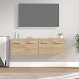 Wall Cabinets 2 pcs Sonoma Oak 60x36.5x35 cm Engineered Wood 3115630