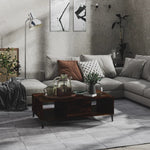 Coffee Table Smoked Oak 103.5x60x35 cm Engineered Wood 813179