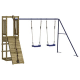 Outdoor Playset Impregnated Wood Pine 3155953