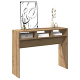 Console Table Artisan Oak 105x30x80 cm Engineered Wood 856623