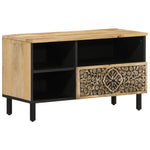 TV Cabinet 80x33x46 cm Solid Wood Mango 358229