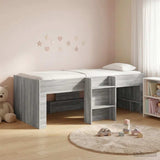 Kids'High Bed Frame 2 pcs Grey Sonoma 193 x 96.1 x 68.5 cm 3422592