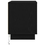 Bedside Cabinet 2 pcs Black 44 x 34.5 x 45 cm Engineered Wood 869565
