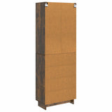 Cabinet Set 2 pcs Smoked Oak 66 x 34.5 x 95 cm Engineered Wood 3416354