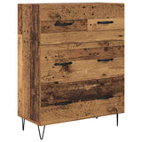 Highboard Old Wood 69.5 x 34 x 180 cm Engineered Wood 3415622