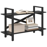 Bookshelf Black Oak 100 x 33.5 x 64 cm Engineered Wood 883952