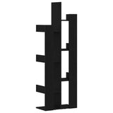 Bookcase Black Oak 48 x 25.5 x 140 cm Engineered Wood 862681