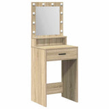 Dressing Table Sonoma Oak 50 x 41 x 135 cm Engineered Wood 865093