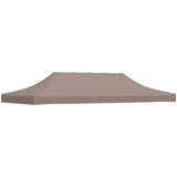 Party Tent Roof 6x3 m Taupe 270 g/m 315330