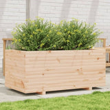 ZNTS Garden Planter 110x60x49.5 cm Solid Wood Pine 3282569