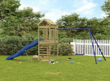Outdoor Playset Impregnated Wood Pine 3156975