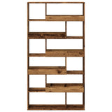 Room Divider Old Wood 100x33x187.5 cm Engineered Wood 3309508