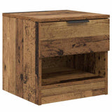 Bed Cabinet 2 pcs Old Wood 40 x 39 x 40cm Engineered Wood 880516