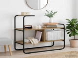 Console Table Artisan Oak 80 x 35 x 75 cm Engineered Wood 8007562