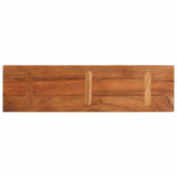 Table Top 100x20x3.8 cm Rectangular Solid Wood Acacia 370949