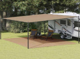 Tent Carpet 400x500 cm Taupe 310752